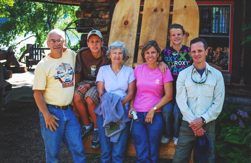 Family at Timberlock.