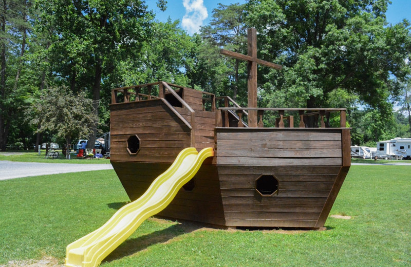 Playground at Yogi at Shangri-La - Jellystone Park.
