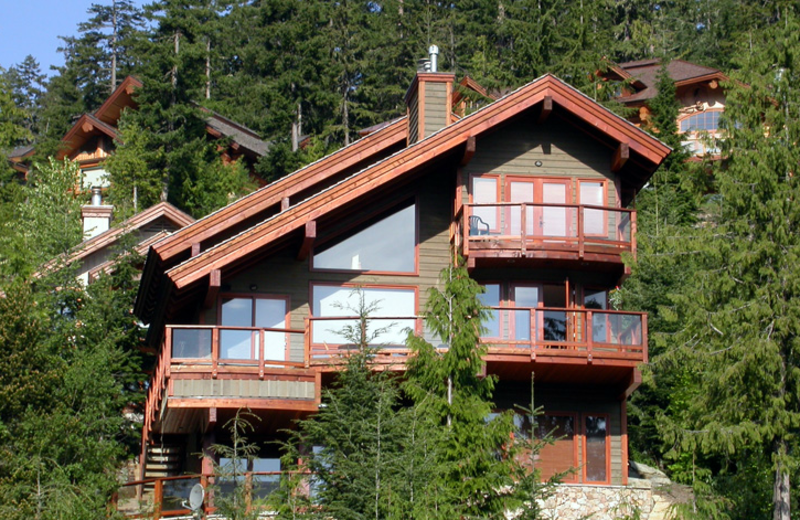 Exterior view of ResortQuest Whistler.