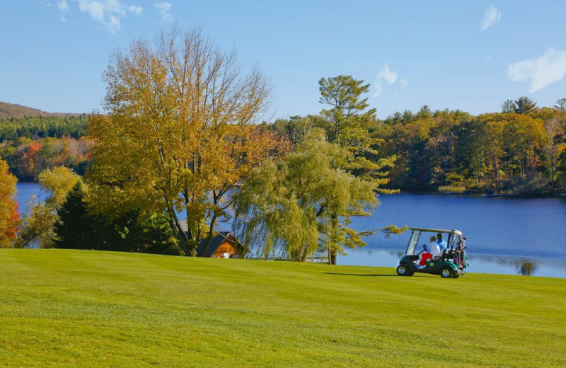 Golfing at Skytop Lodge