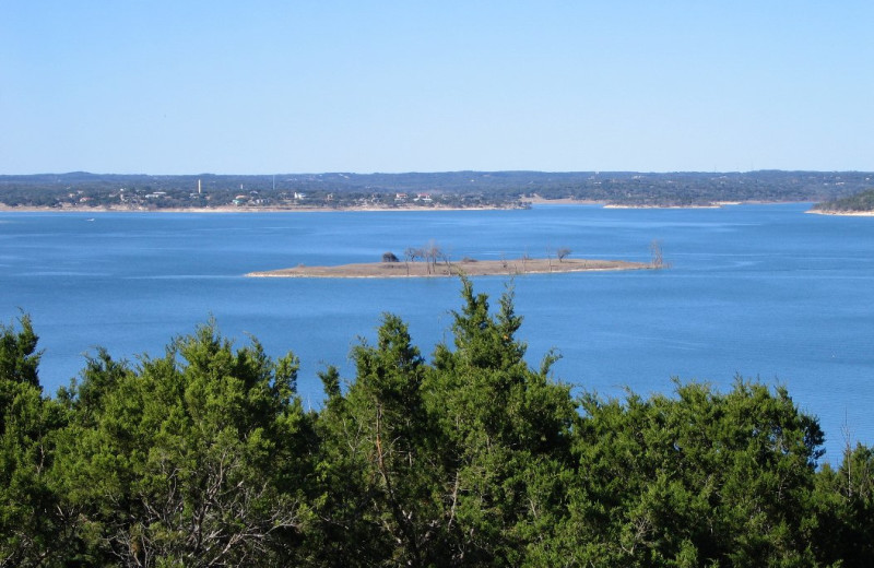 Lake view at Lake Pointe Resort.