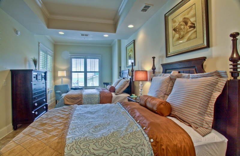 Guest bedroom at Sea Gate Inn.