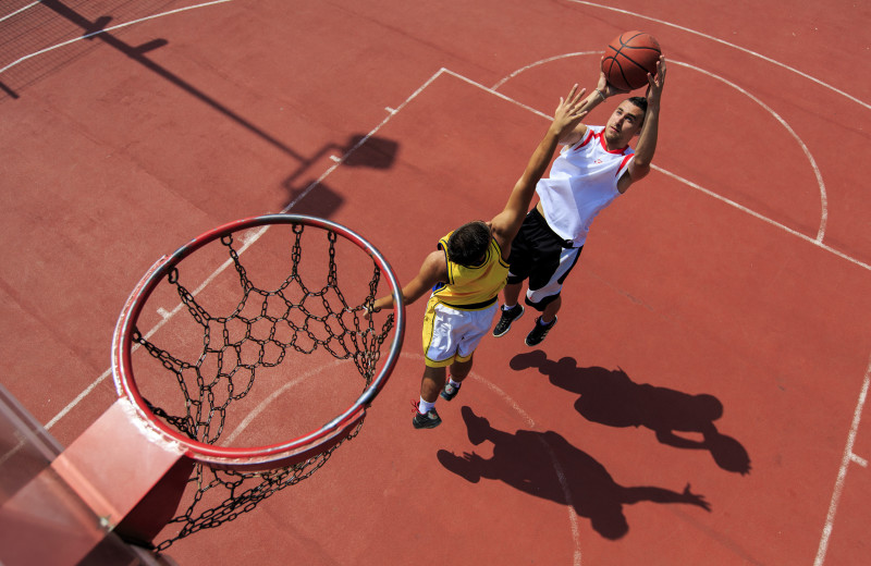 Basketball court at Westgate Branson Woods Resort.