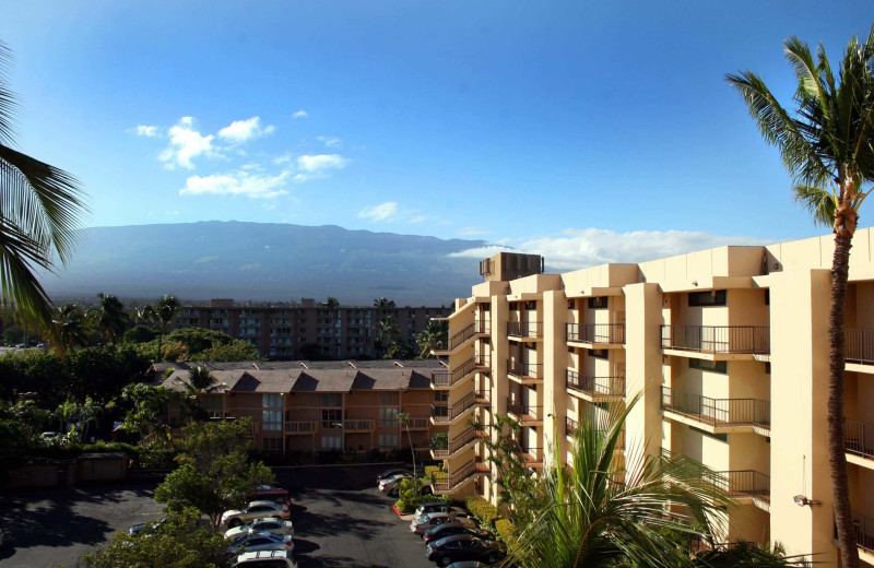 Resort exterior at Ali'i Resorts.