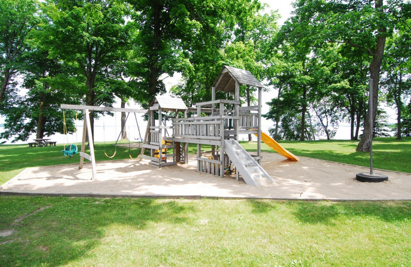 Playground at Geiger's Trails End.