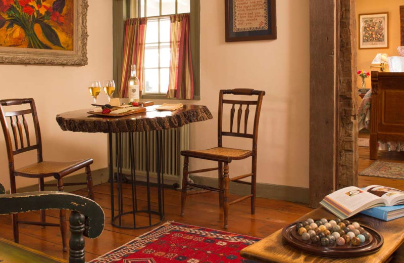 Guest room at Olde Rhinebeck Inn.