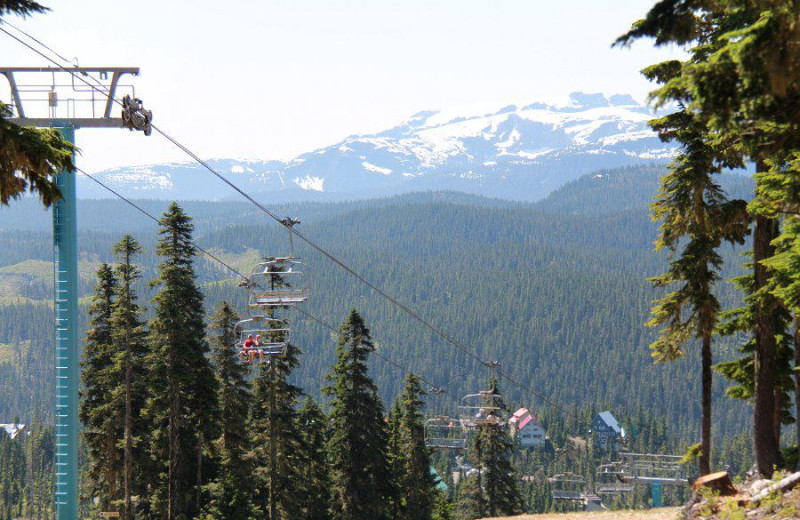 Ski lift at Mt. Washington Alpine Resort.