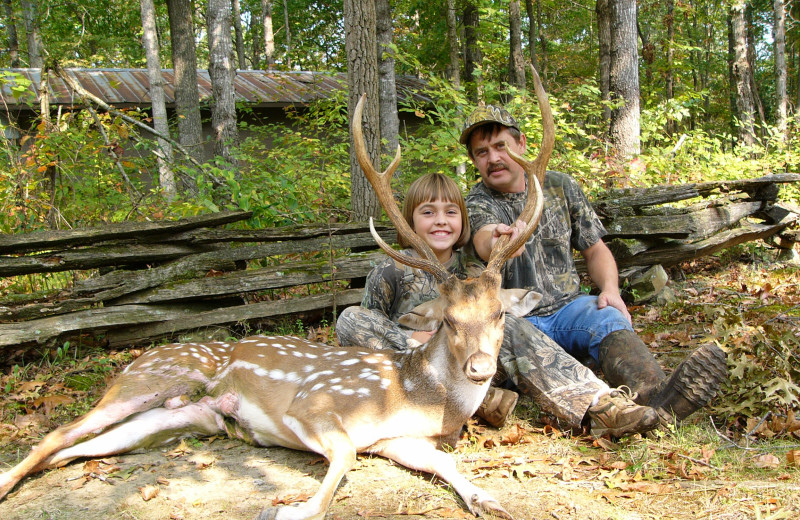 Axis Deer hunting at Caryonah Hunting Lodge.