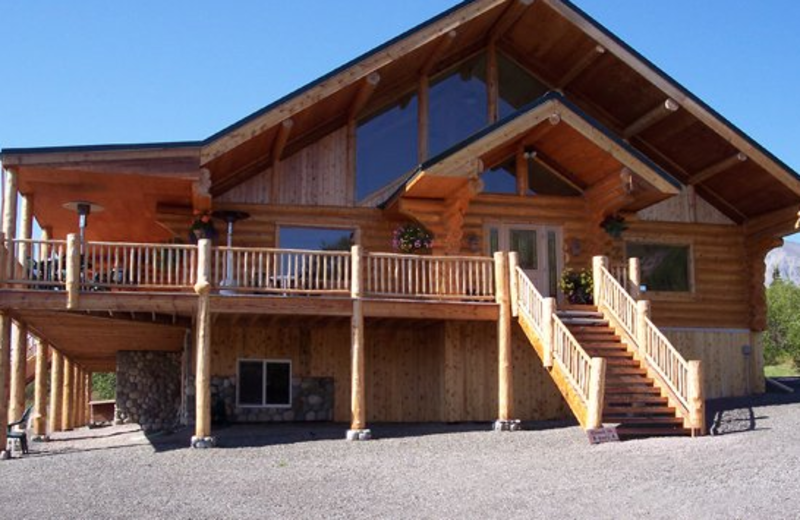 Main lodge view at Majestic Valley Lodge.