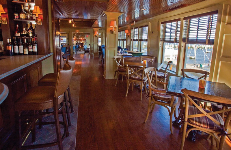 Dining at Saybrook Point Inn & Spa.