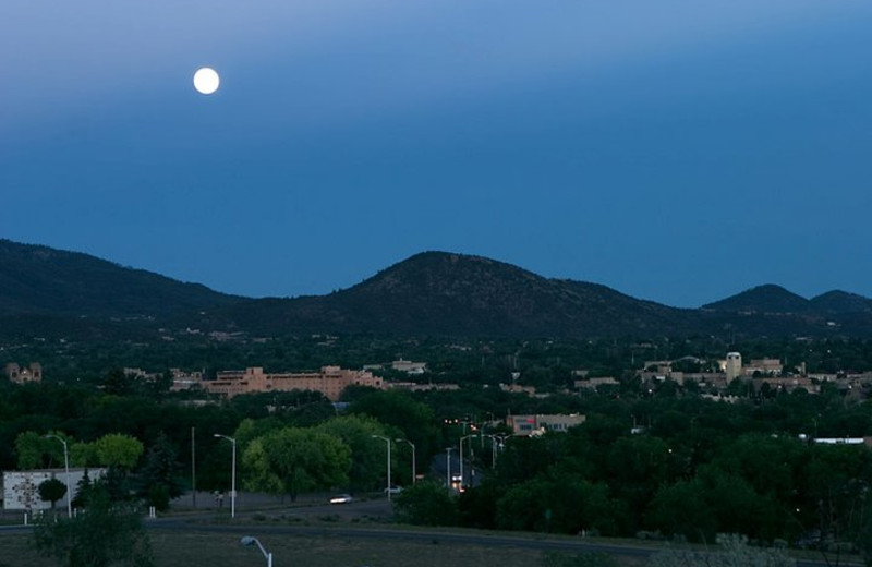 Beautiful Santa Fe evening at The Lodge at Santa Fe.