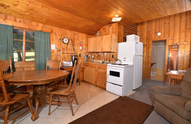 Guest kitchen at Manotak Lodge.