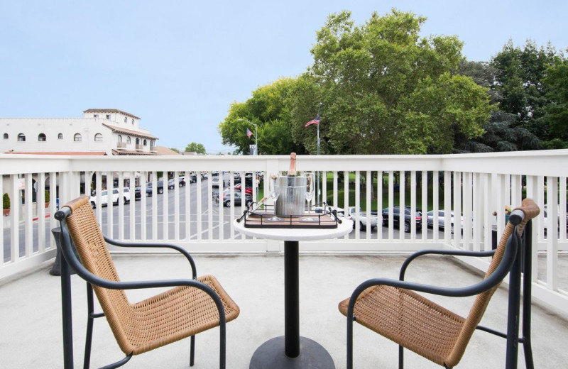 Guest balcony at El Dorado Hotel.