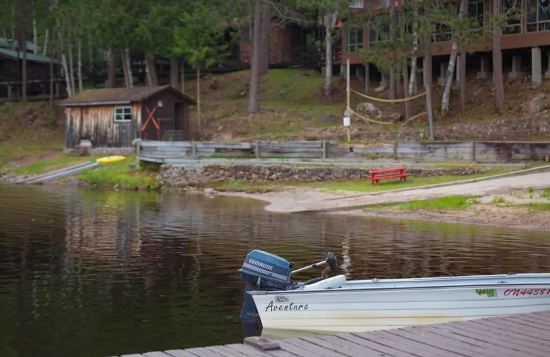 Lake view at Mattawa River Resort.