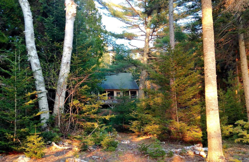Rental exterior at Acadia Cottage Rentals.