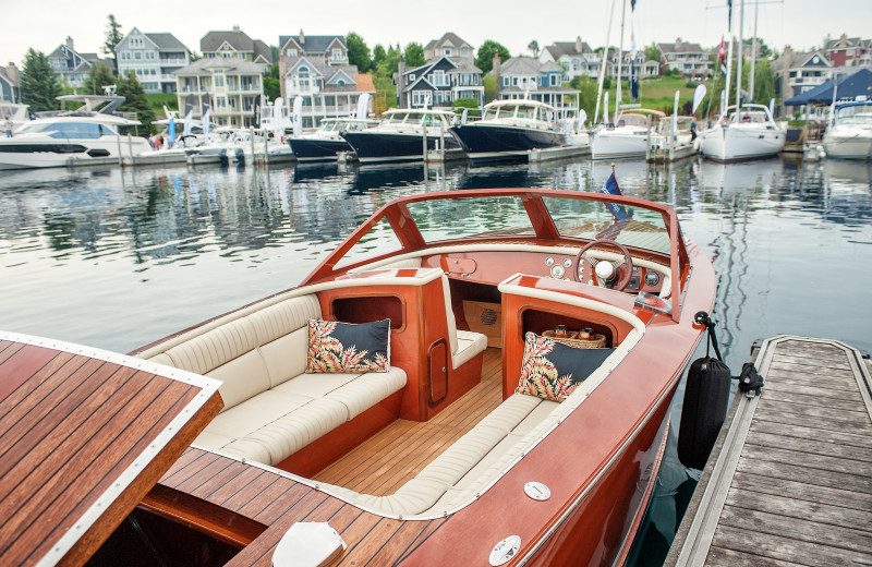 Boating at Bay Harbor Village Hotel & Conference Center.