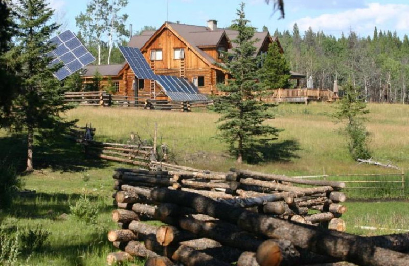 Ranch House Exterior at Siwash Lake Ranch