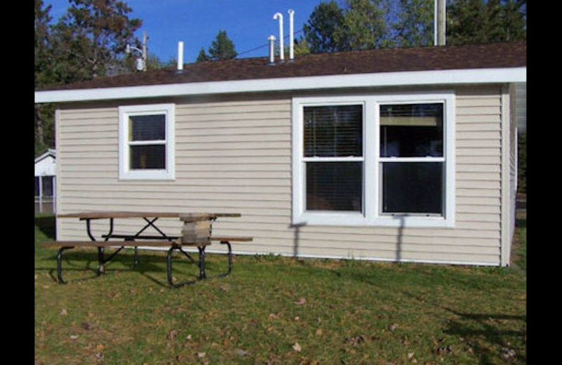 Cabin at Sunset Haven.