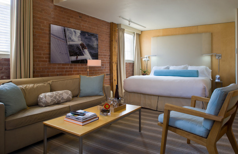 Guest room at Mill Street Inn.