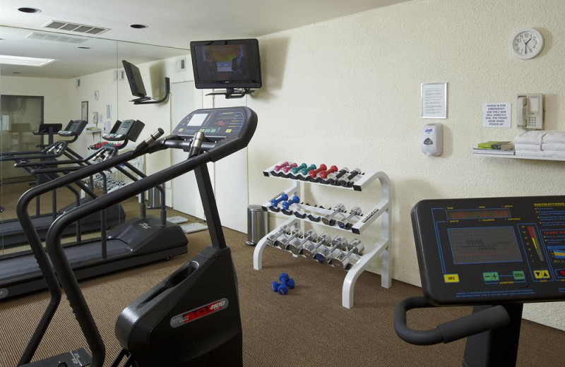 Fitness room at Vista Mirage Resort.