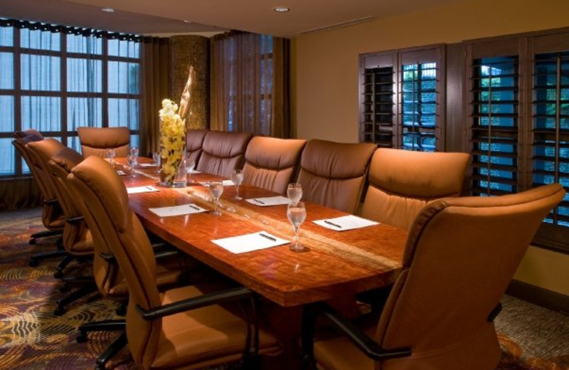 Meeting room at Bohemian Hotel Savannah Riverfront.