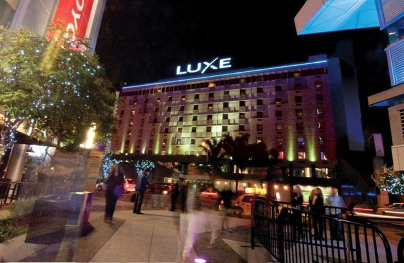 Exterior view of Luxe Worldwide Hotels.