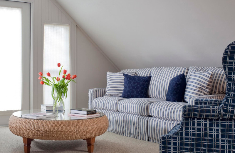 Guest room at The Inn at English Meadows.