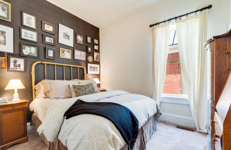 Rental bedroom at Accommodations in Telluride.