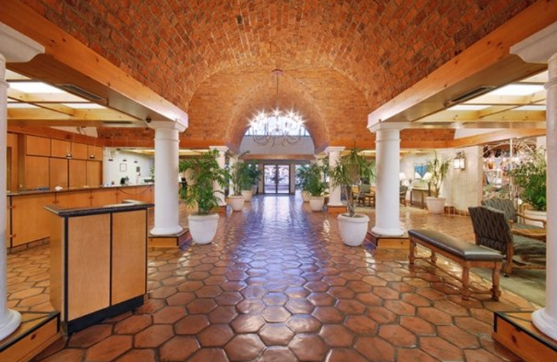 Lobby view at Chaparral Suites Scottsdale.