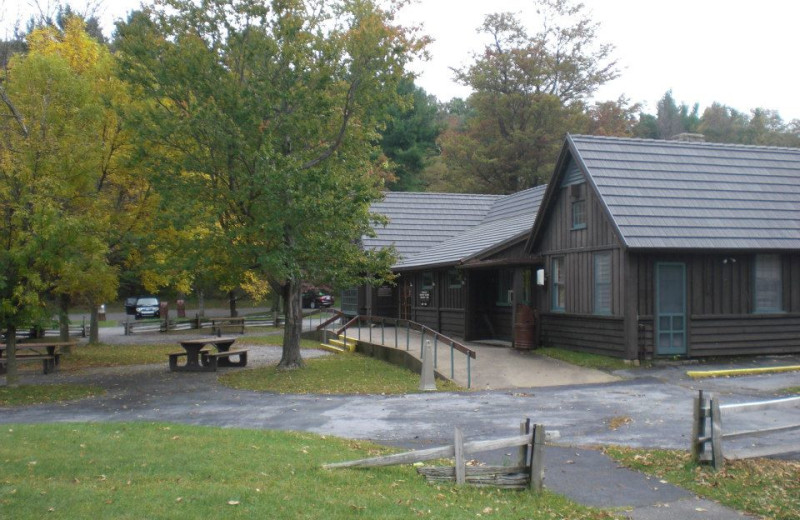 Exterior view of Skyland Resort.