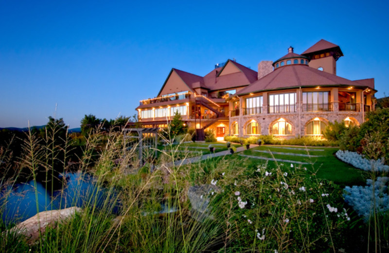 Exterior view of Crystal Springs Resort.