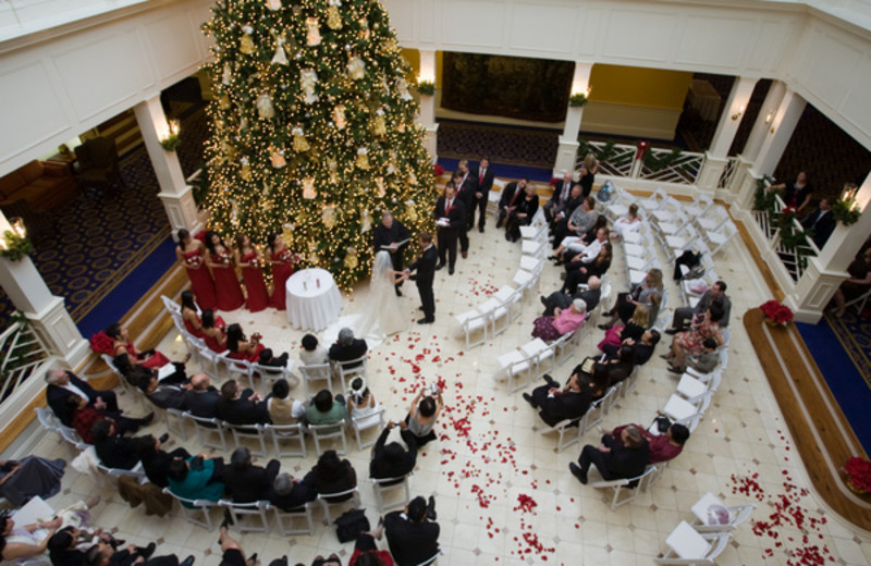 Indoor Ceremony at The Founders Inn