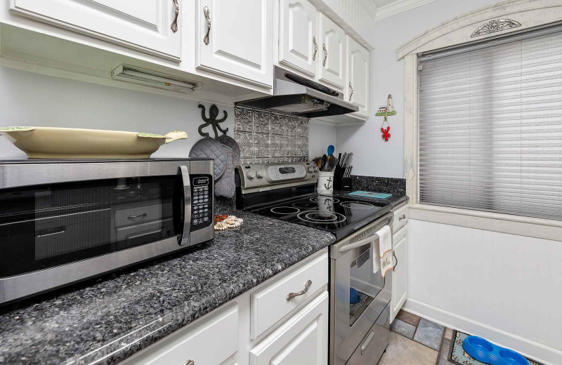 Kitchen at Real Escapes Properties - Ocean Walk B-6.
