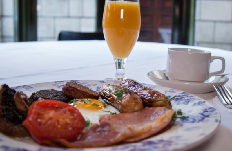 Breakfast at Drury Court Hotel.