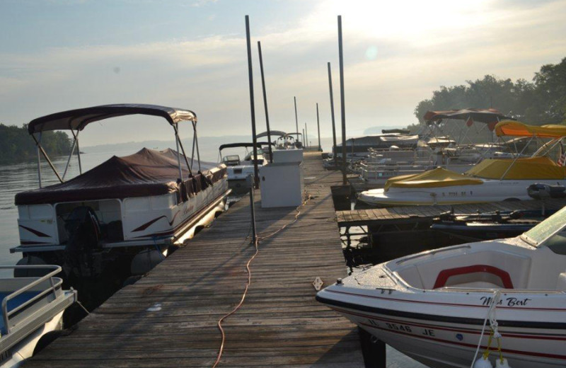 Marina at Bee Spring Lodge.