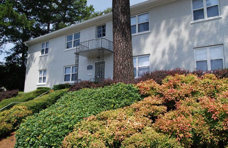 Exterior view of BCA Furnished Apartments.