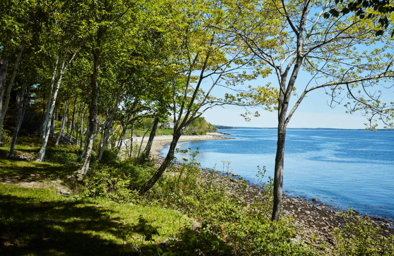 Beach at The Inn at Ocean's Edge.
