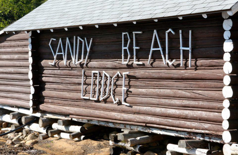 The lodge at Sandy Beach Lodge.