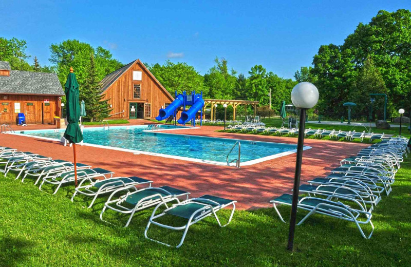 Outdoor pool at Tyler Place Family Resort.