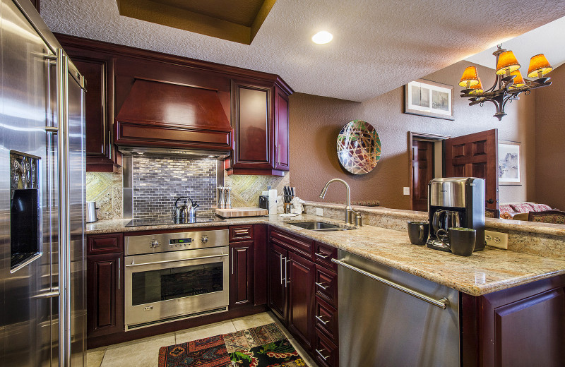 Rental kitchen at Padzu Vacation Homes - Park City
