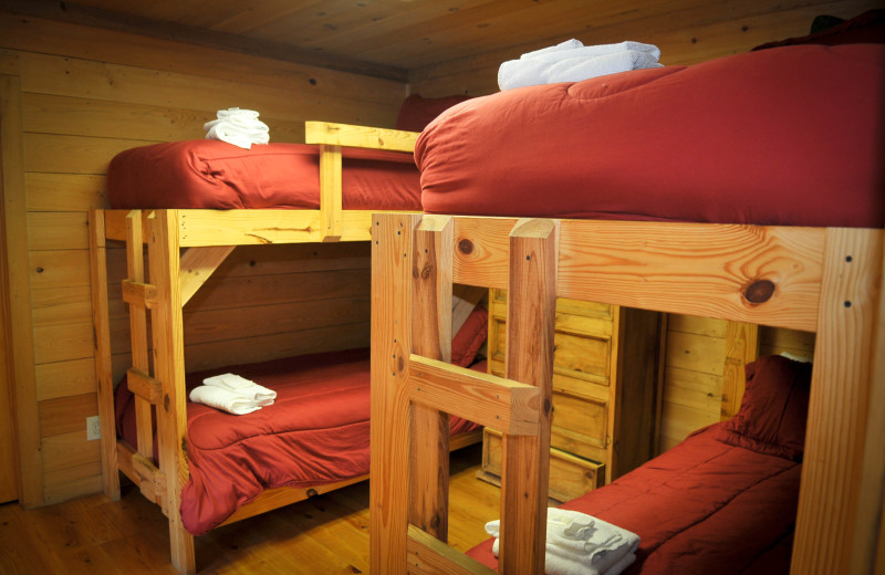 Bunk beds at Buckhead Ranch.