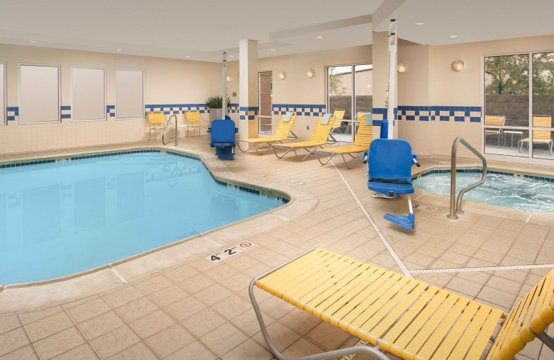 Pool at Fairfield Inn 