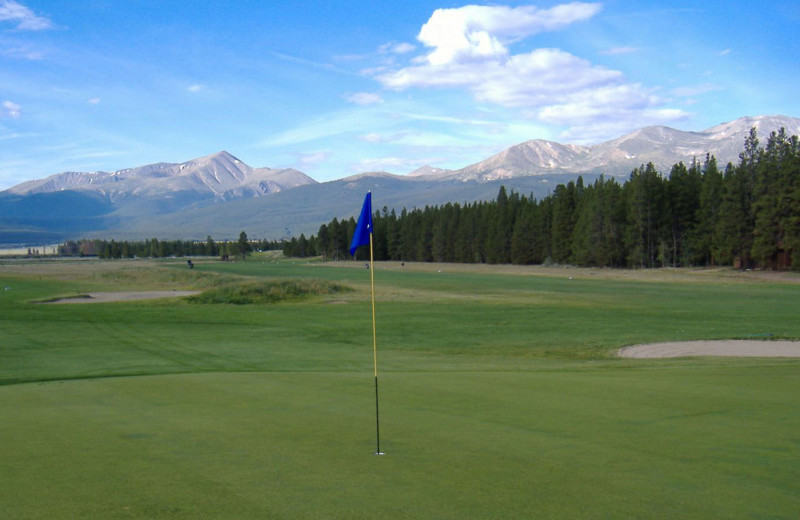 Golf near Black Wolf Lodging.