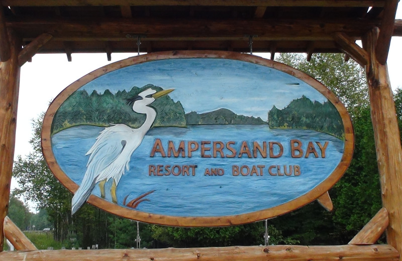 Welcome to Ampersand Bay Resort & Boat Club.