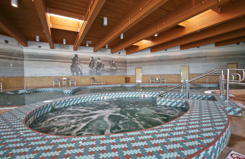 Indoor pool at Sky Ute Casino Resort.