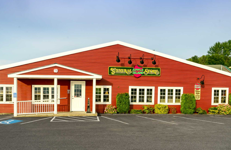 General store at Apple Island Resort.