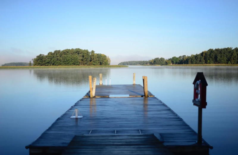 Lake view at Spirit Lake Resort.