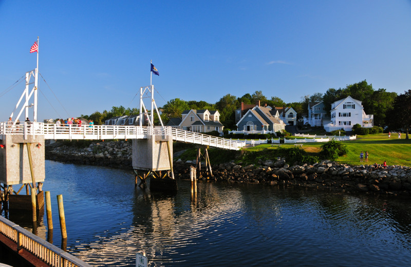 Bridge near Cliff House Maine.