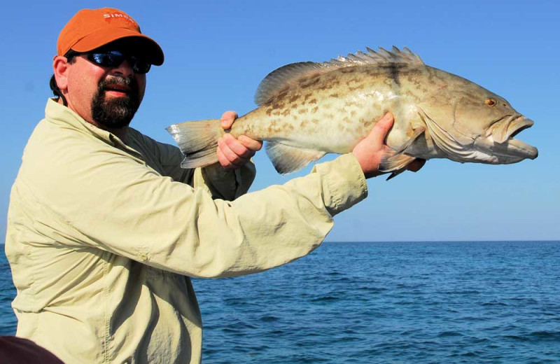 Fishing at Isla Holbox Fly Fishing Lodge.