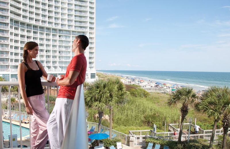 Couple at Sea Watch Resort.